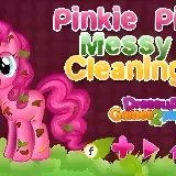 Pinkie Pie Messy Cleaning