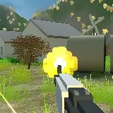 Игра Пиксельная деревенская битва 3D онлайн