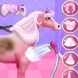 Игра Уход за лошадью принцессы