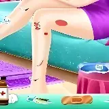 Красивая модель ног