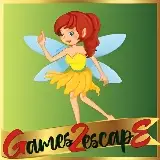 G2E Фея Девушка Зеленый Побег HTML5e
