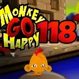 Игра Счастливая обезьянка: Уровень 118 онлайн