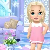 Игра Забота о маленькой Эльзе