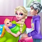 Игра Рождение Ребенка Эльзы и Джека