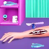 Игра Операция на Руке Эльзы