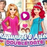 Игра Рапунцель и Ариэль: Двойное Свидание