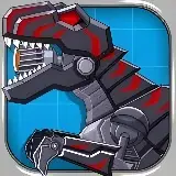Игра Роботы Динозавры: Черный Ти-Рекс