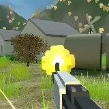 Игра Битва в Пиксельной Деревне 3D