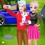 Игра Путешествия Эльзы Селфи С Домашним Животным