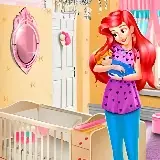 Украшение детской комнаты Ариэль