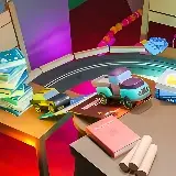 Экстремальная гонка игрушек