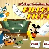 Mickey & Friends in Pillow Fight!