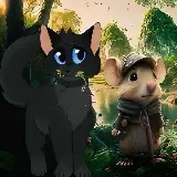 WOW-Cat Meet The Friend Rat | 8BGames