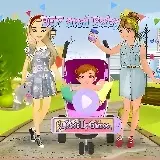 Игра-одевалка для лучших подруг и малышей